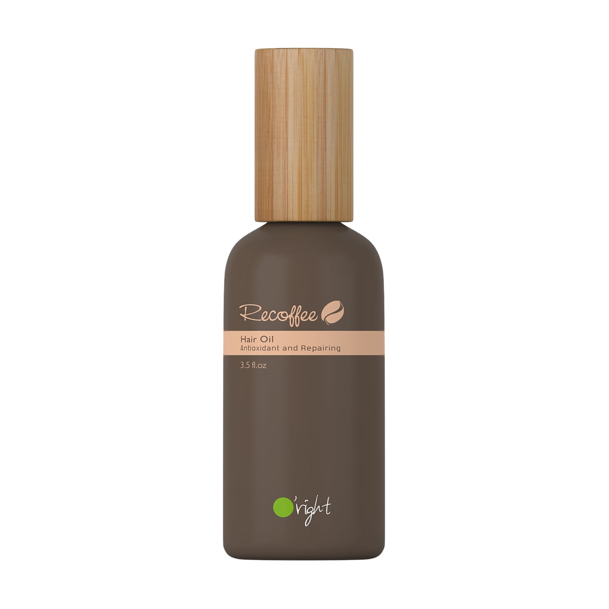 Органічна олія для волосся O'right Recoffee Hair Oil з кофеїном, 100 мл